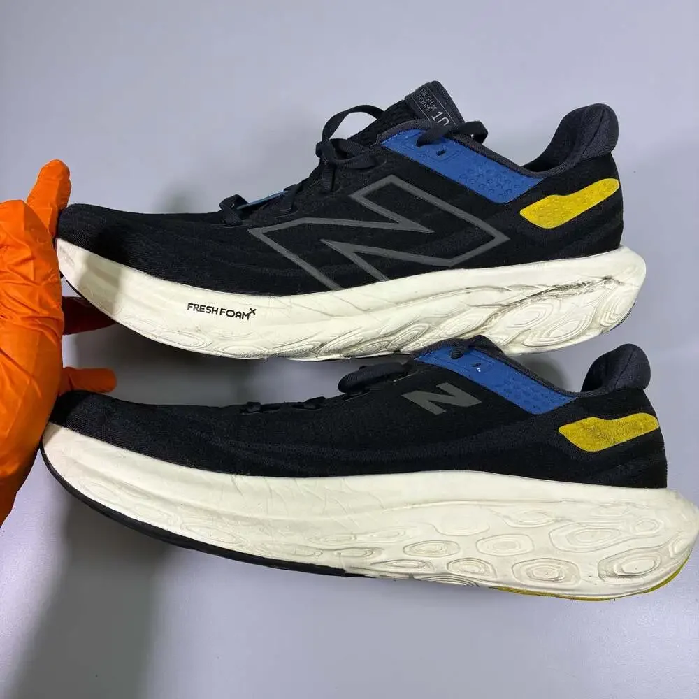New Balance Fresh Foam X 1080v13 Men's Running Shoes Black Blue Yellow